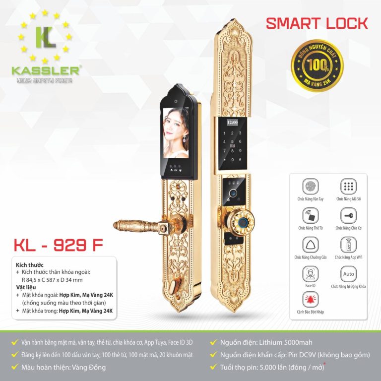 Khóa đại sảnh Kassler KL929-F-APP