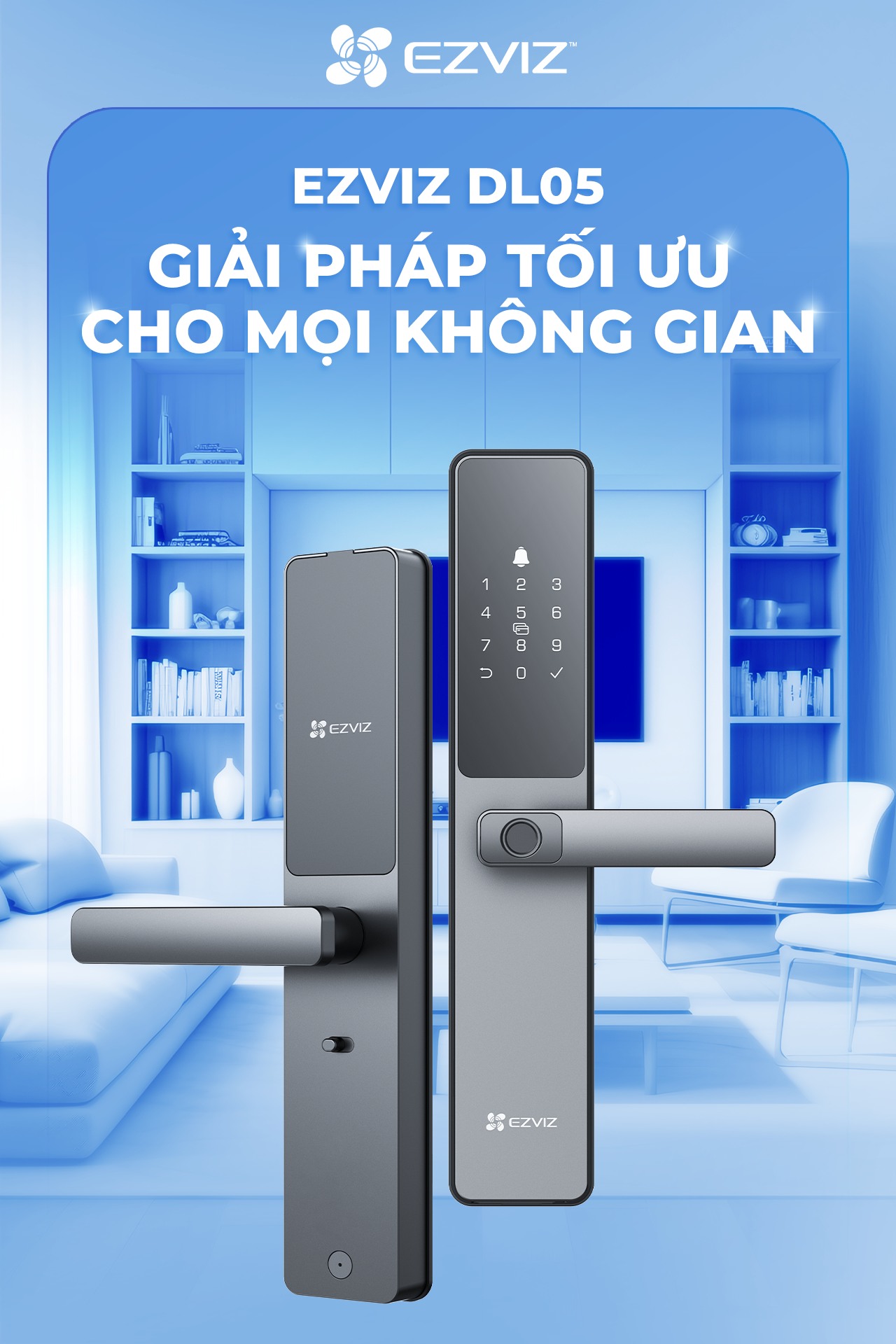 Khóa Vân Tay Ezviz DL05 Khóa Cửa Thông Minh