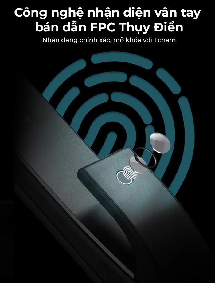 Khóa vân tay Kaadas K9-5W tích hợp Wifi & cảm biến mở cửa 13 kaadas k9 5w b2