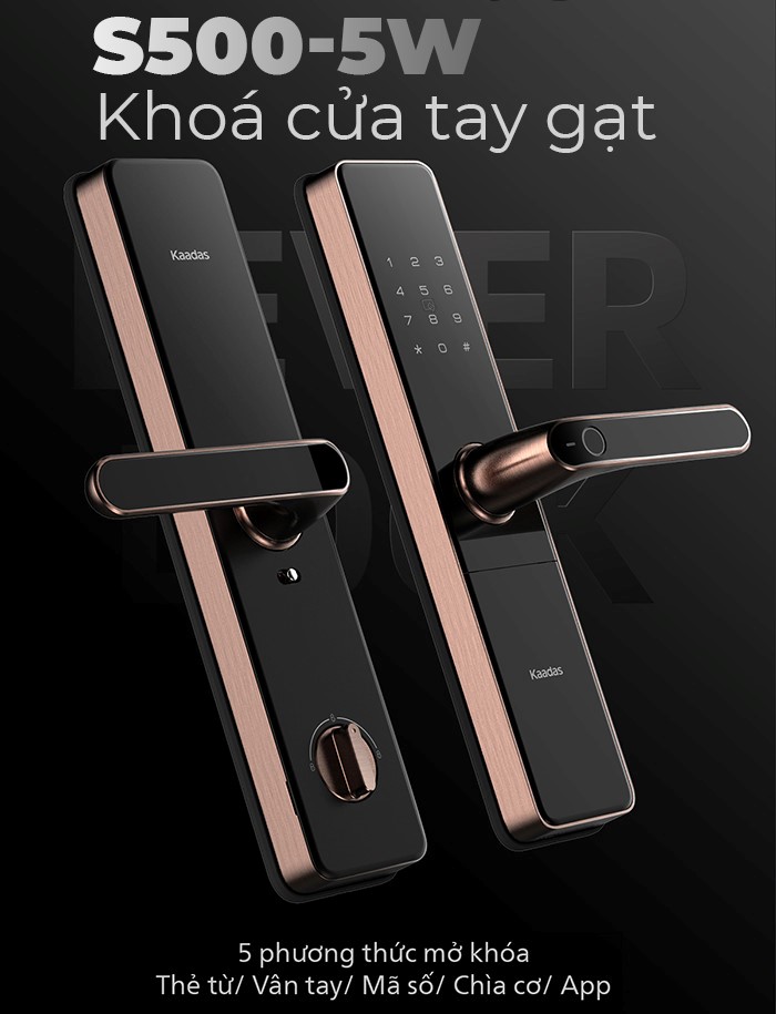 Khóa cửa vân tay S500-5W nâng cấp Wifi 14 kaadas s500 5w b0 4391d151 49cc 4049 a9d1 6dfd6b5647ed