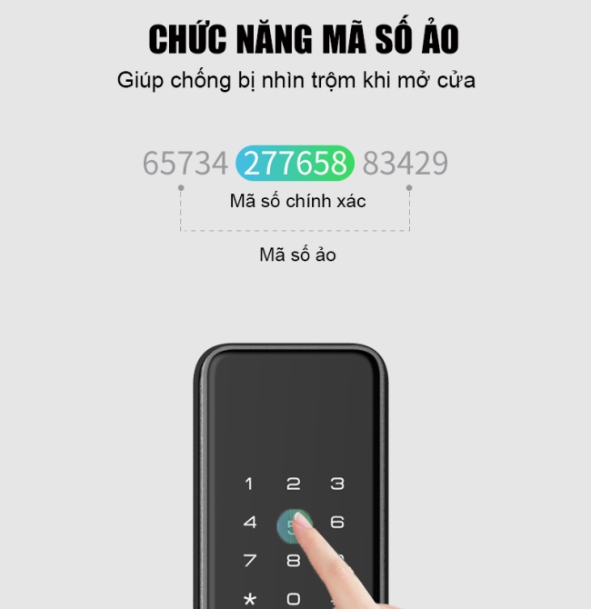 Khóa cửa vân tay Kaadas S500-C thương hiệu Đức 19 kaadas s500 b4