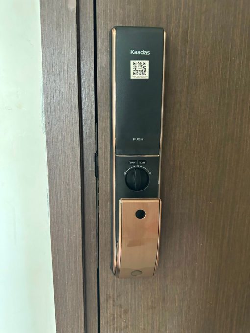 Khóa vân tay Kaadas K9-5W tích hợp Wifi & cảm biến mở cửa - Ảnh 3