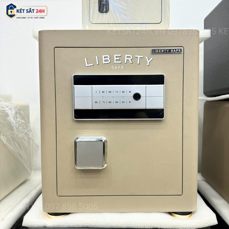 Két sắt Liberty LB45S mini vân tay điện tử kết nối điện thoại