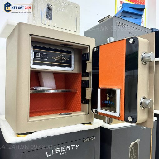 Két sắt Liberty LB45S mini vân tay điện tử kết nối điện thoại - Ảnh 5