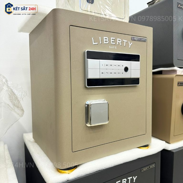 Két sắt Liberty LB45S mini vân tay điện tử kết nối điện thoại - Ảnh 4